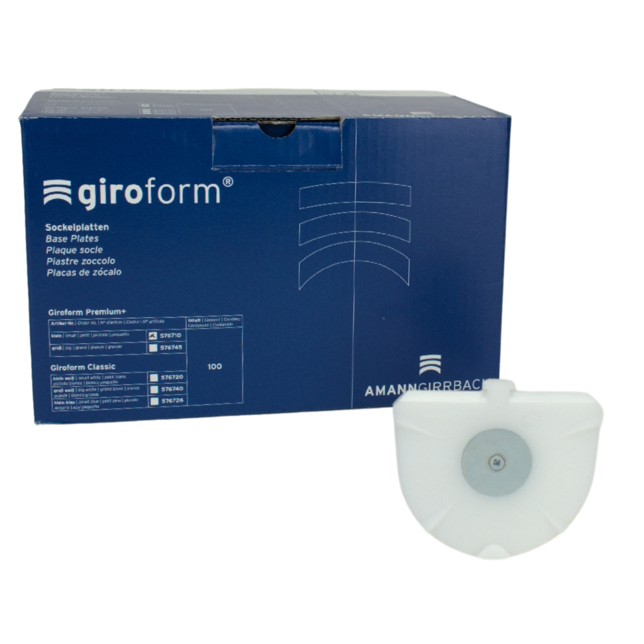 Base plates<br> Giroform