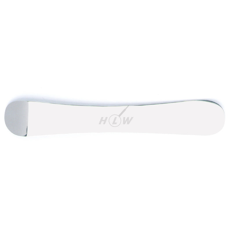 Plaster spatula curved