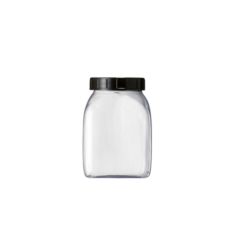 Wide neck container PVC transparent 300ml