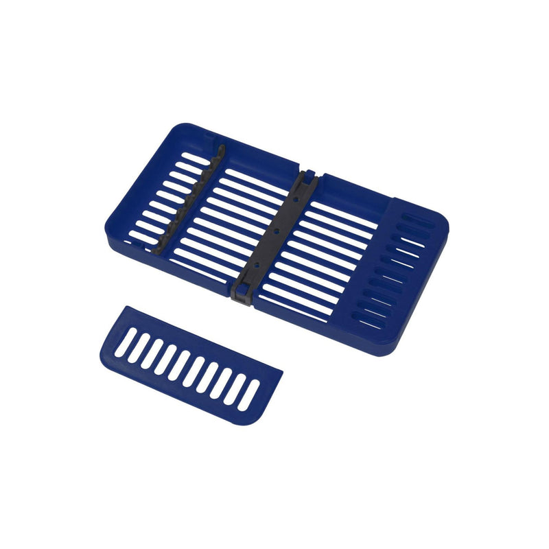 Steri Compact Cassette <br> 10,2 x 17,8 x 1,6 cm | Dunkelblau