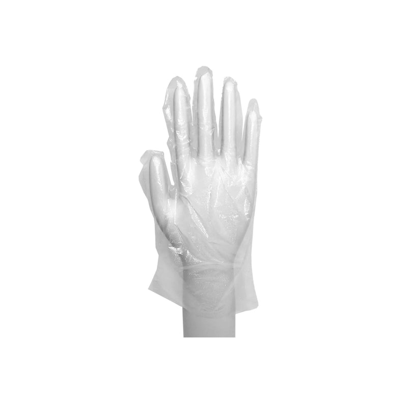 PE gloves<br> transparent | size L