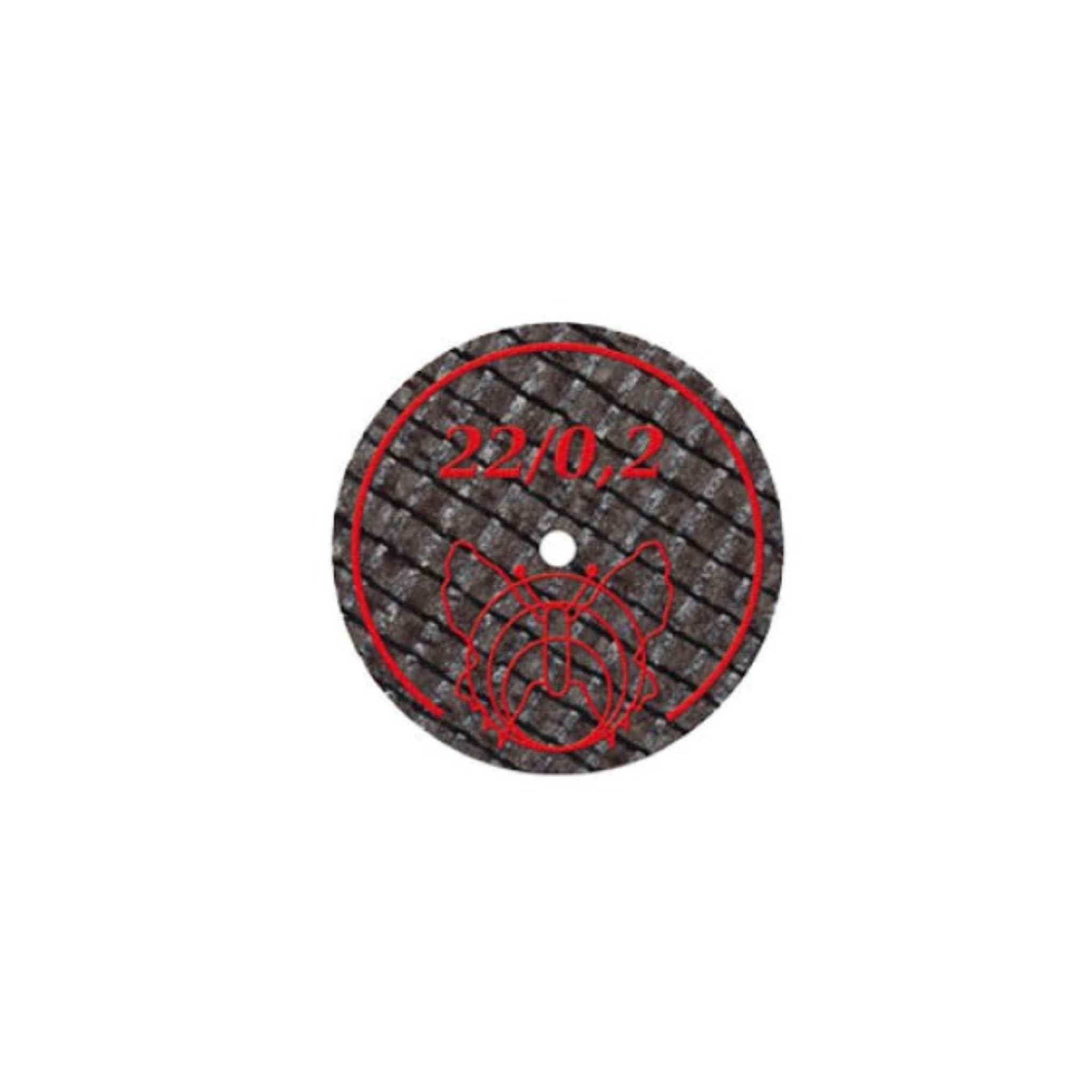 Cutting disc<br> Fiber reinforced | 22 x 0.2 mm