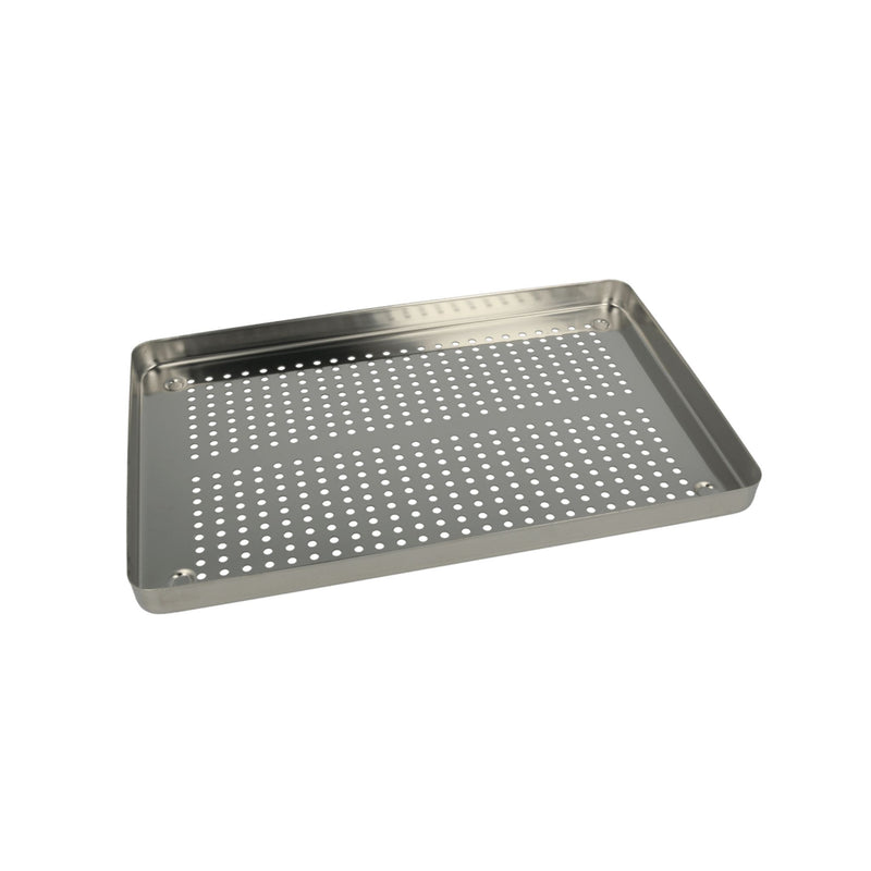 Eurotray Edelstahl <br> Norm-Tray Boden gelocht