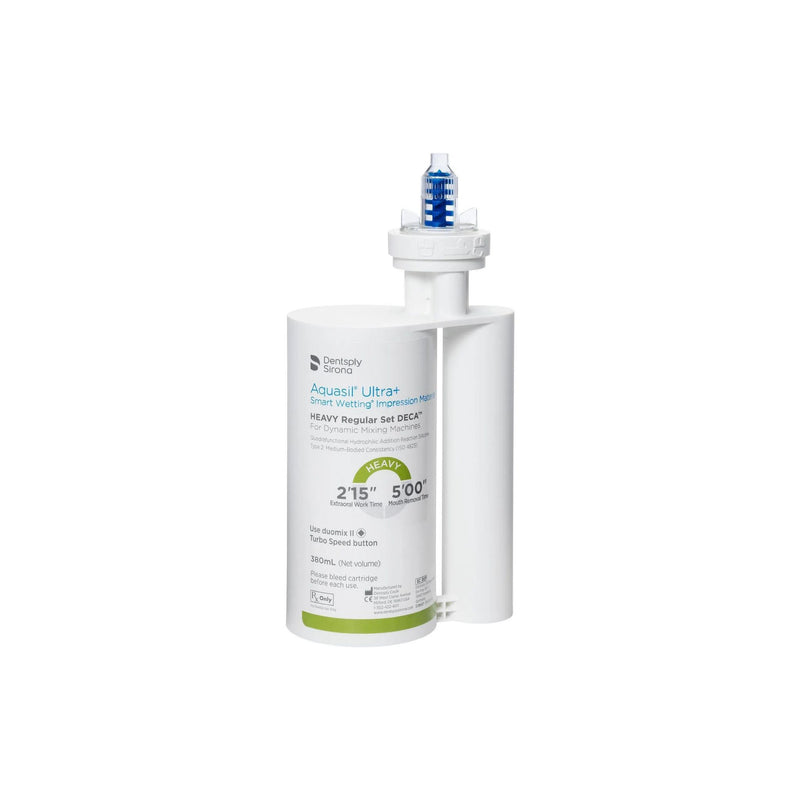 Abformmaterial <br> Aquasil Ultra+ | Heavy | Regular Set <br> 2x 380 ml, 20x Mischkanülen