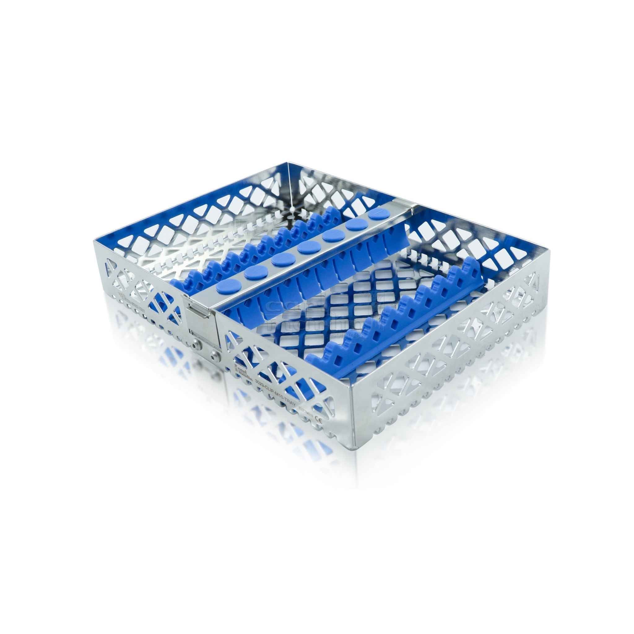 Steri-Wash Tray <br> 10 Instrumente | hellblau