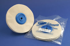 Flannel buffing<br> with conical plastic core