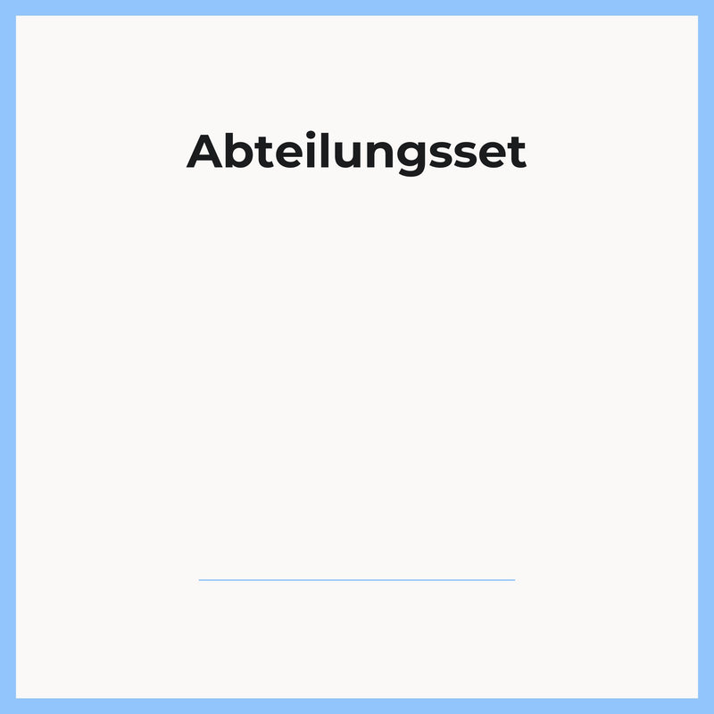 Abteilungsset