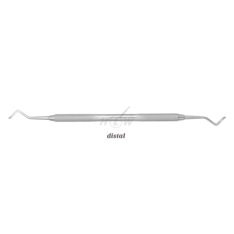 Gingival margin bevel<br> double-ended