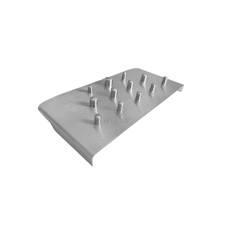 Rubber dam clamp board For 12 rubber dam clamps