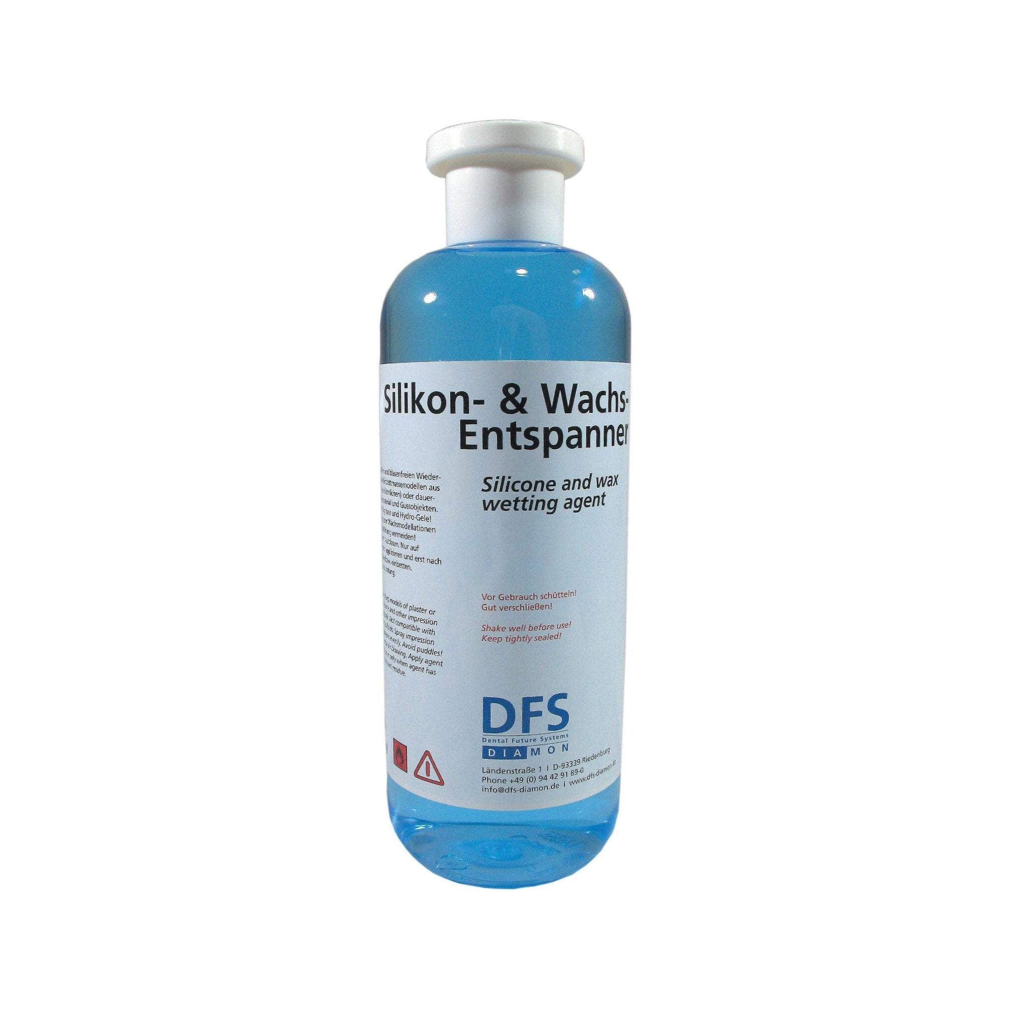 Silicone and wax relaxer 500ml incl. spray bottle