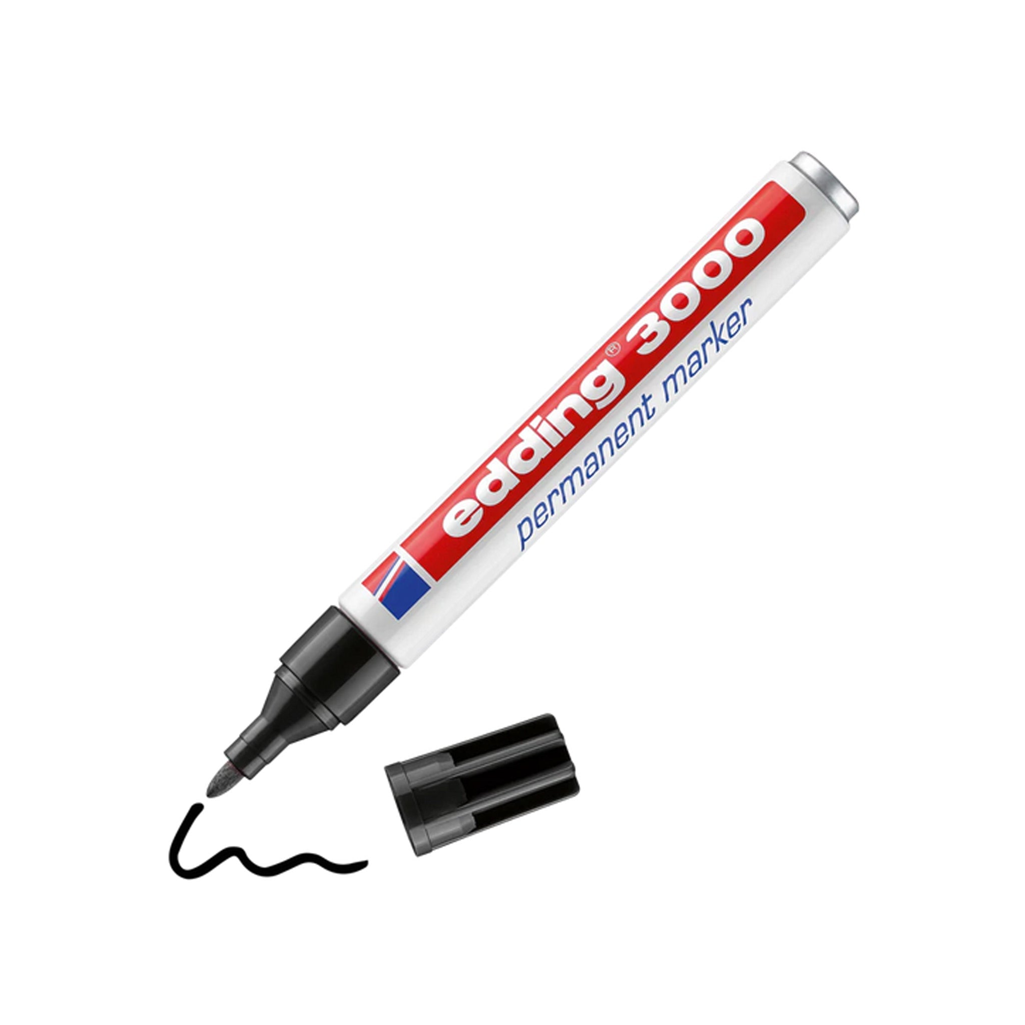 Edding 3000 Permanent Marker waterproof