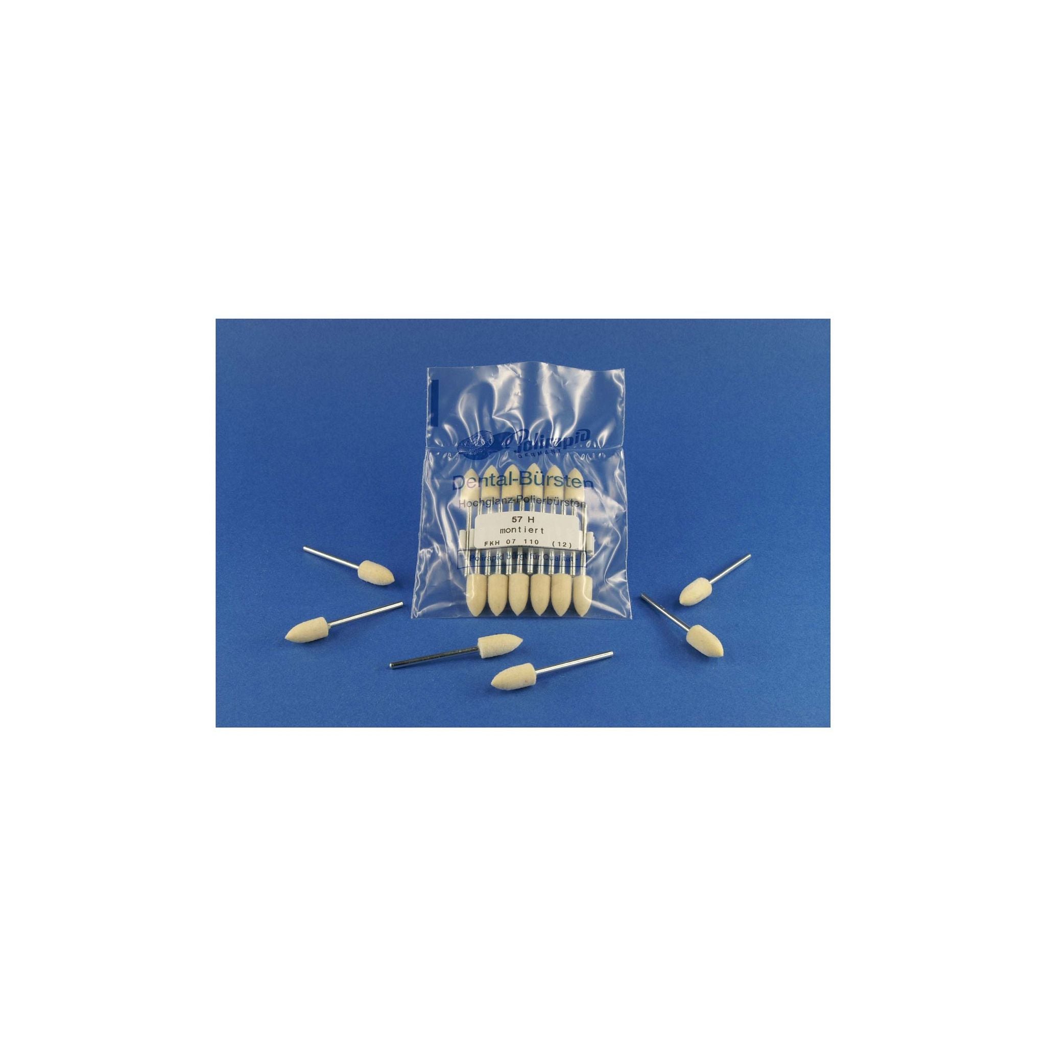 Filzkegel <br> Montiert Ø 7 mm, Höhe 15 mm | 1 Stk.