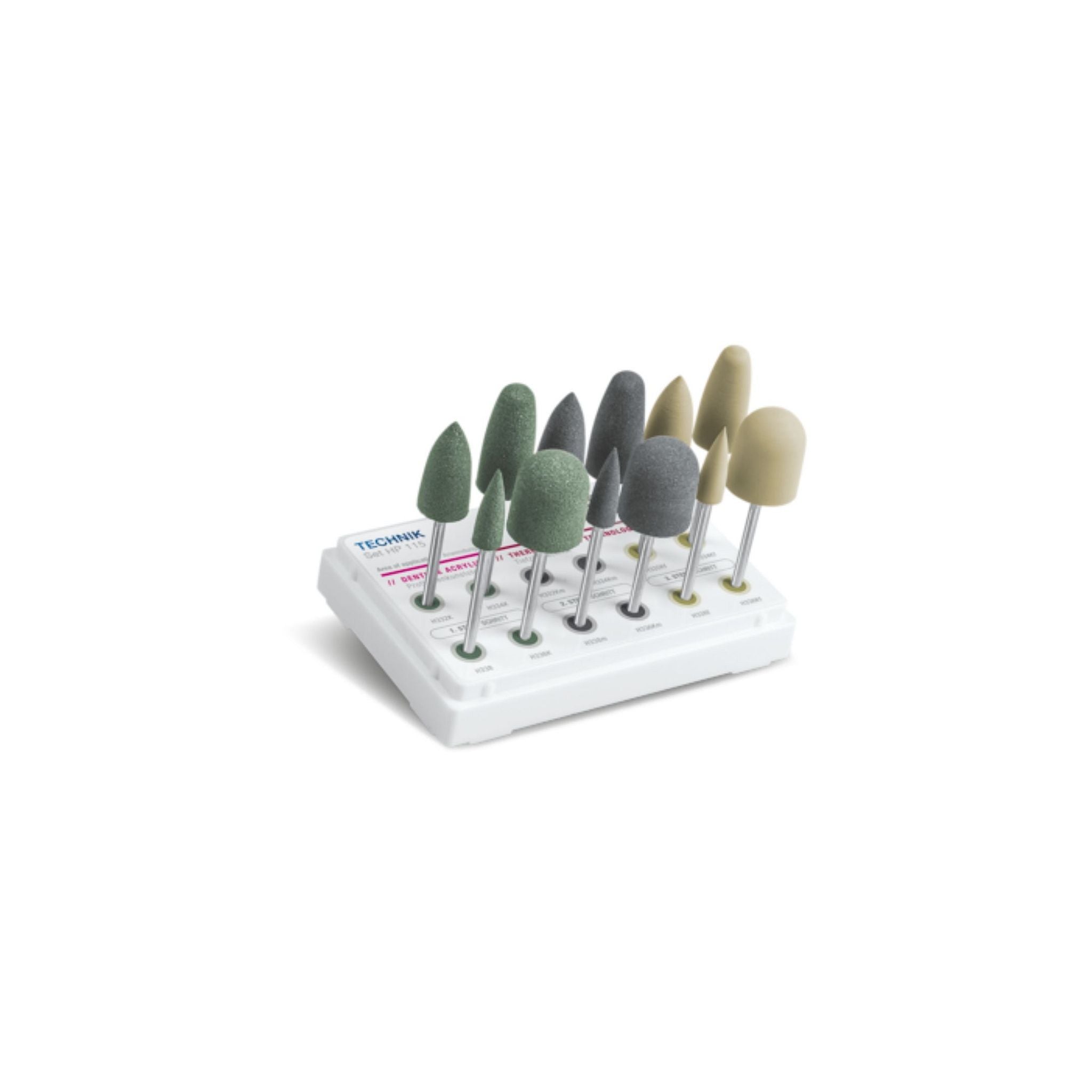 Kunststoffpolierer <br> EVE TECHNIK Set | 12-teilig