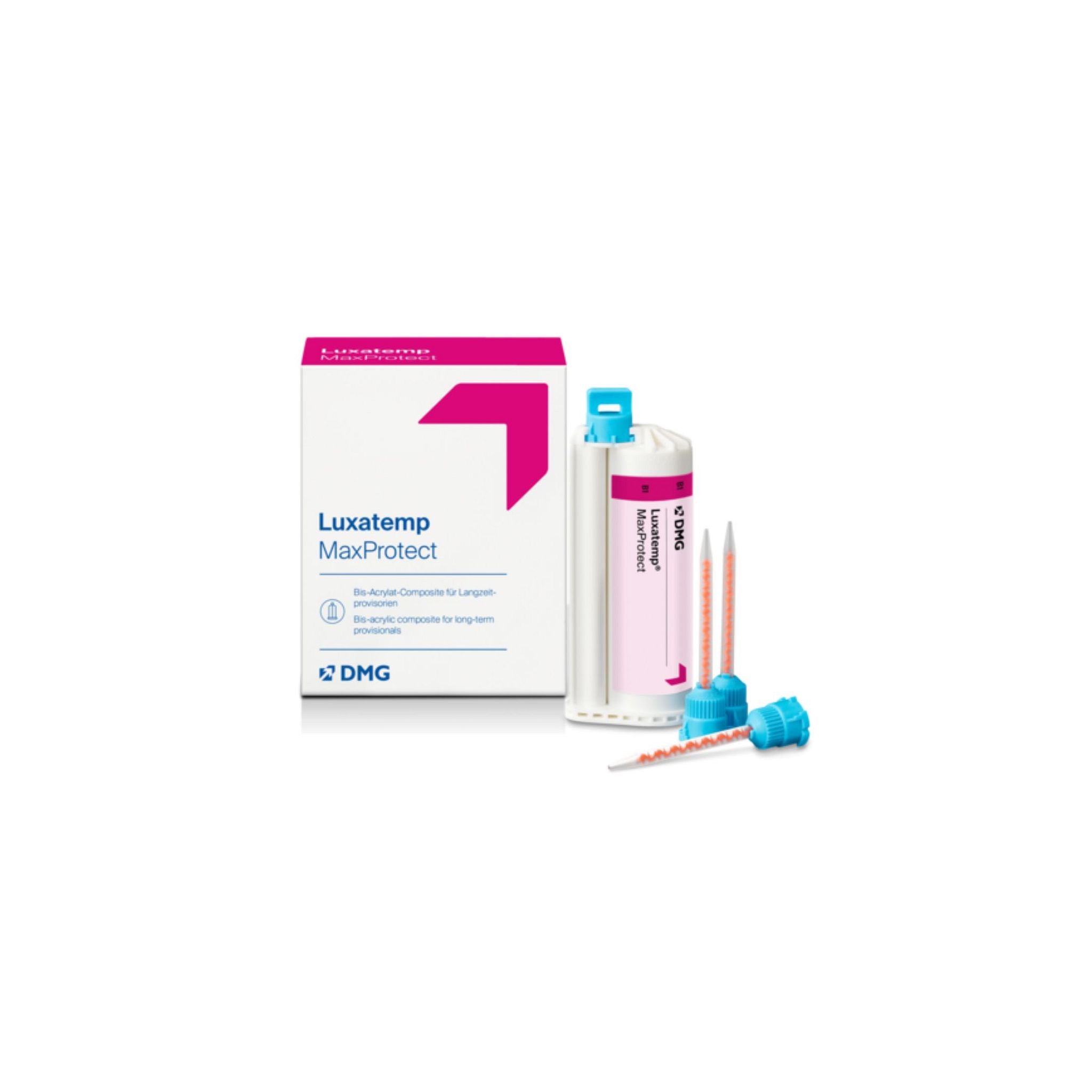 Provisorienkunststoff für Langzeitprovisorien <br> Luxatemp Max Protect