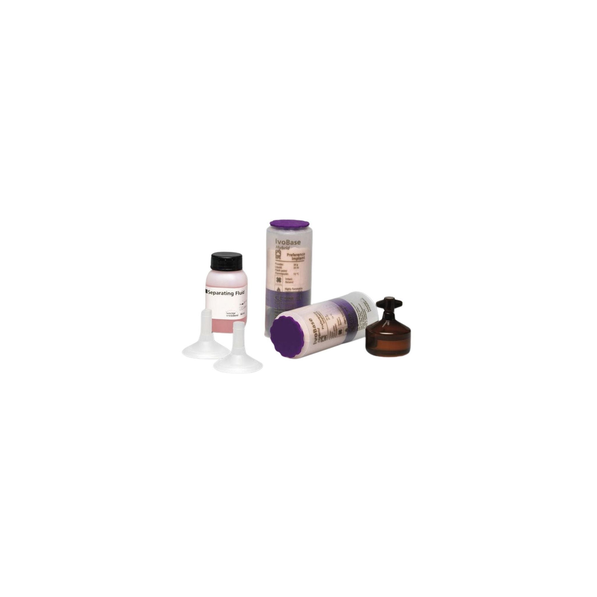 Prothesenkunststoff <br> IvoBase® Hybrid Standard Kit | pink