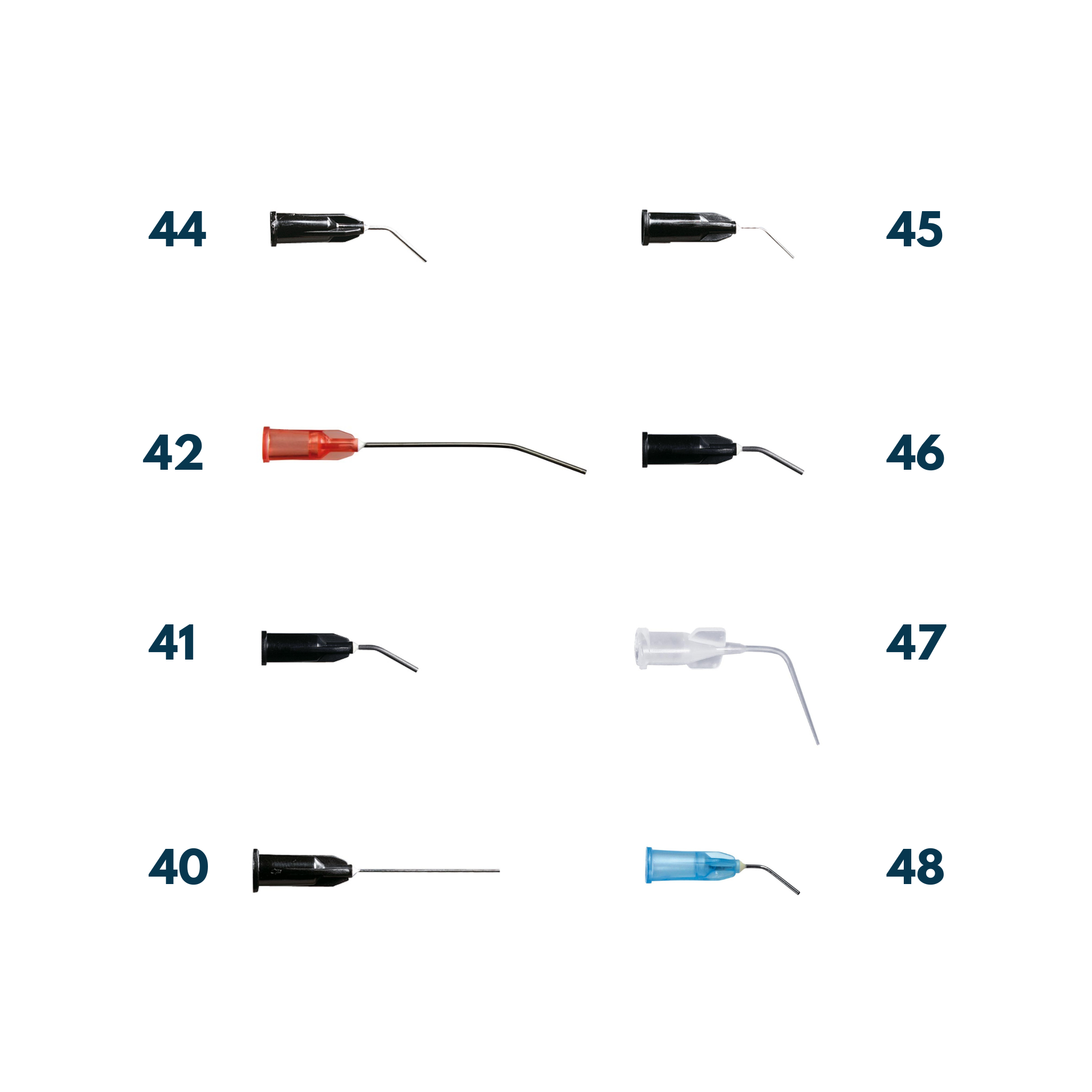 Application cannulas<br> Type 40-48