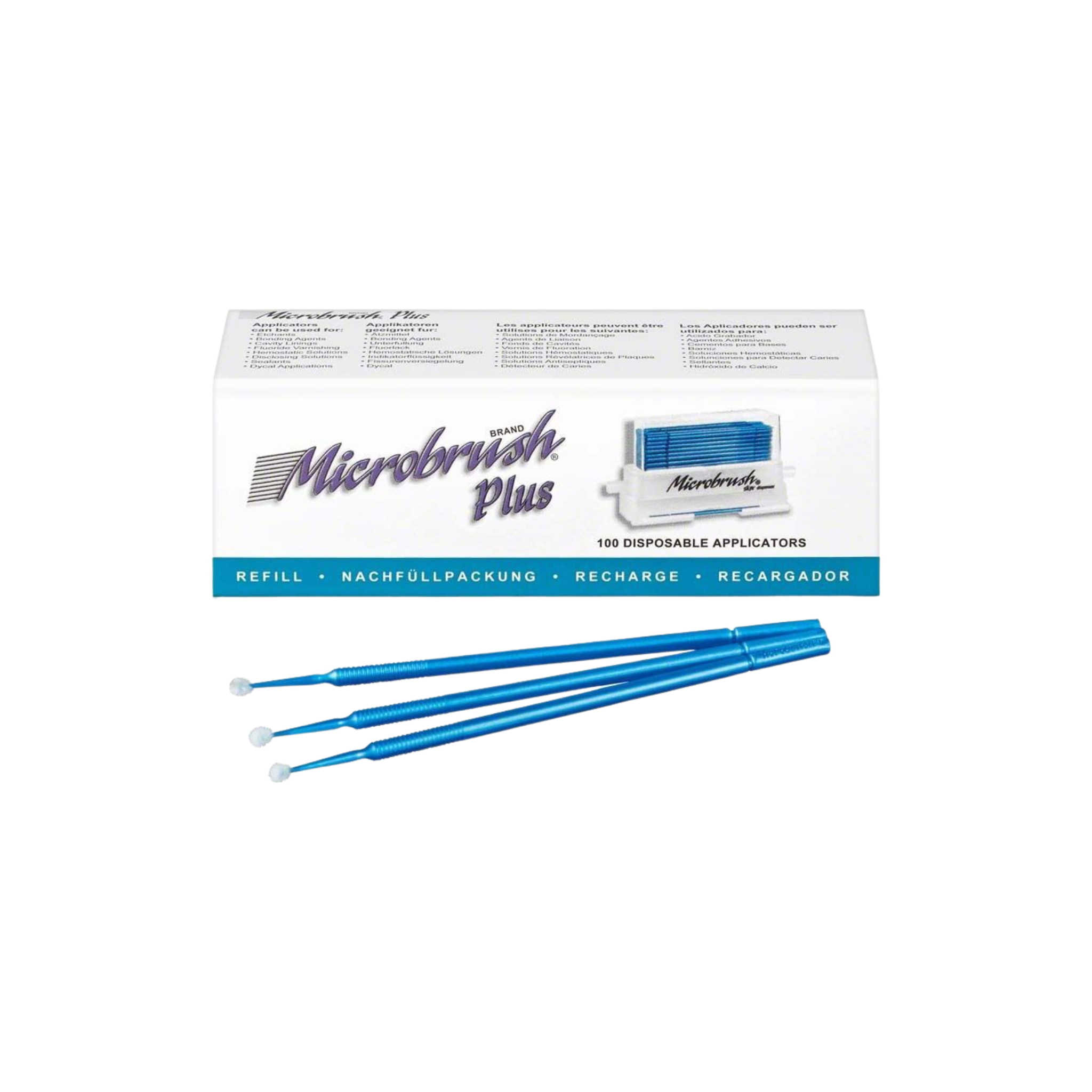 Applicators<br> Microbrush Plus<br> Yellow | Blue