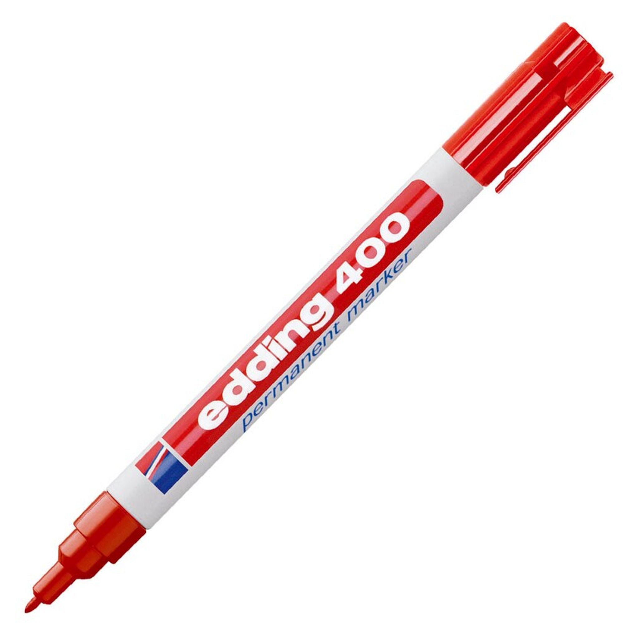 Edding 400 Permanent Marker wasserfest | rot