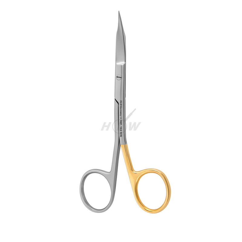 Goldmann-Fox Super Cut scissors double curved 12.5cm